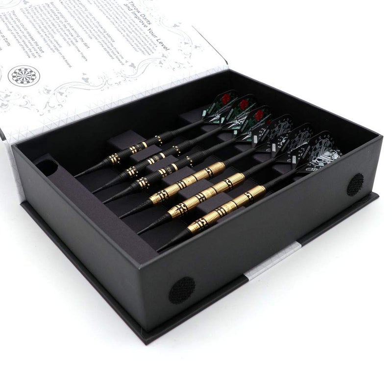 CUESOUL Jazz - Soft Tip Darts Set 19 Grams with 6pcs AK5 Plastic Integrated Flights & 36pcs Plastic Tips for Electronic Dart Board - Image 4